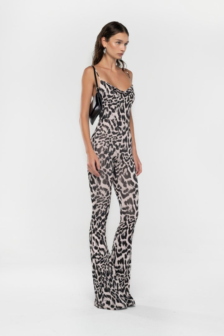 LEOPARD PRINT JUMPSUIT