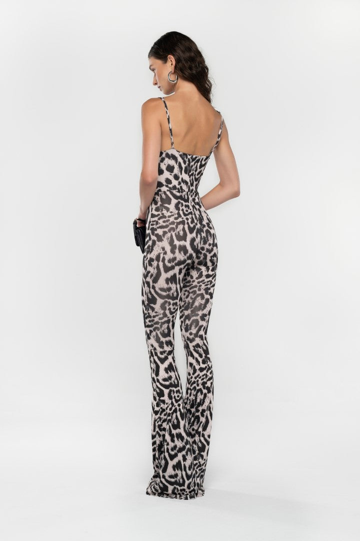 LEOPARD PRINT JUMPSUIT