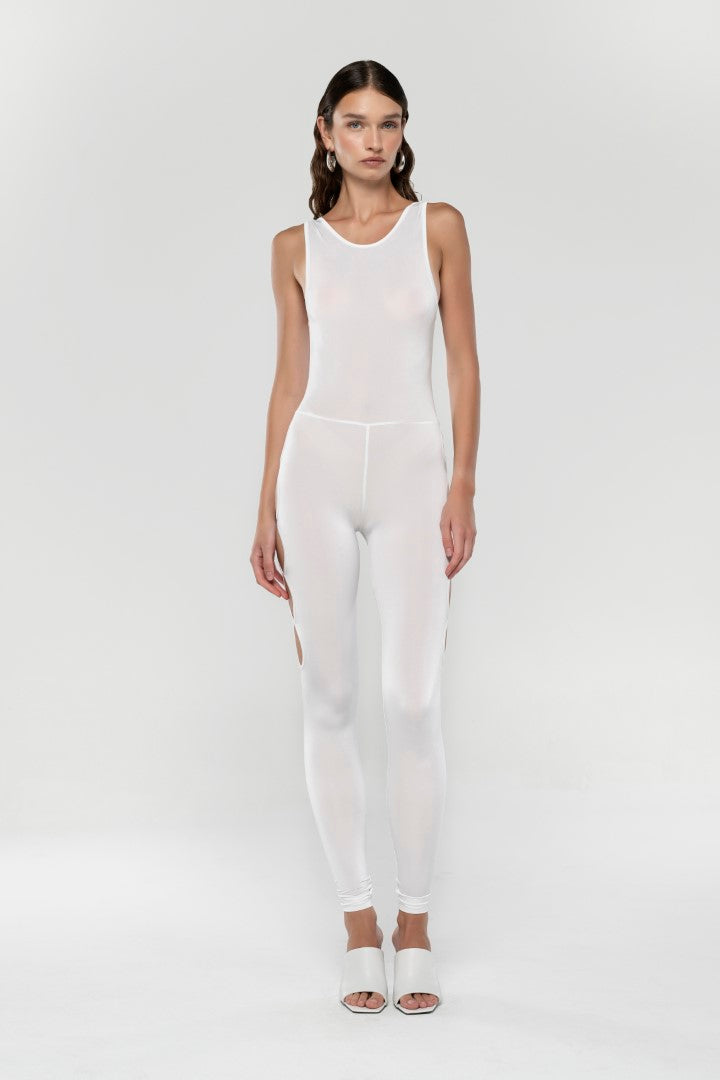 WHITE JUMPSUIT